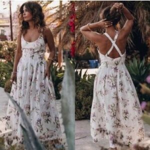 Brock x HM floral dress sz M